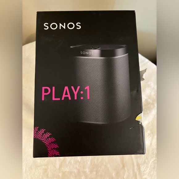 Sonos Play: 1 Compact Wireless Smart Speaker (Black) NIB - Picture 8 of 14